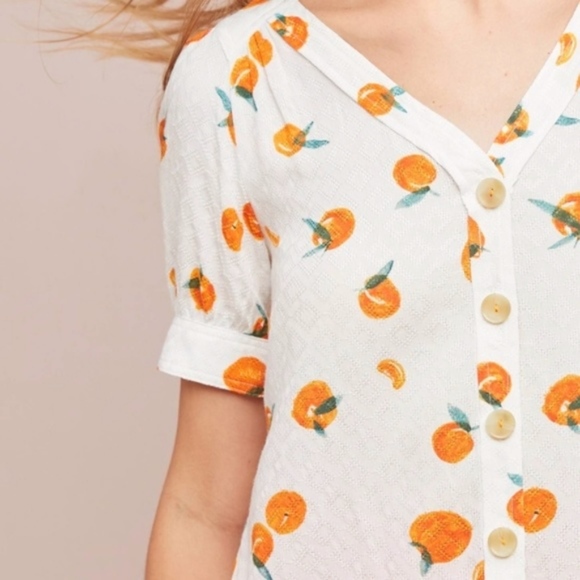 Anthropologie Tops - SALE Anthro. Maeve Hansley Orange sz 4 ✨
